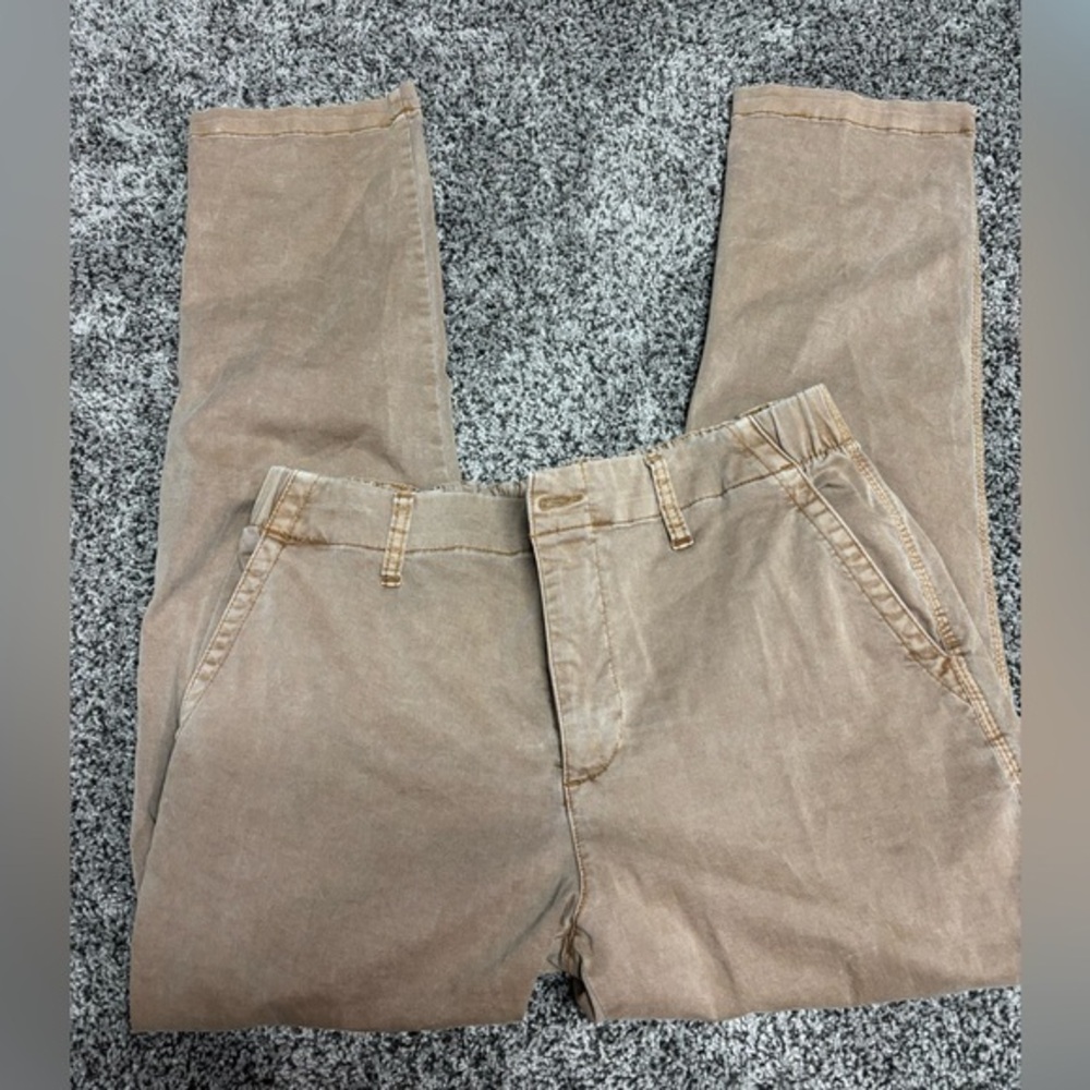 Old Navy Tan Chinos Classic Straight Leg